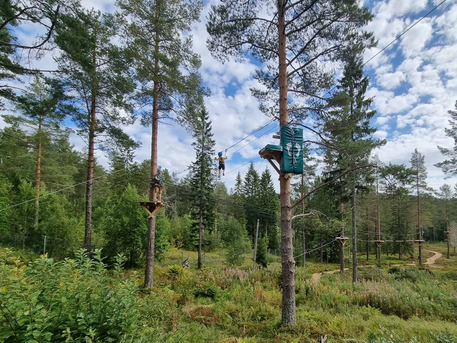 Orsa Gronklitt Klimpark Dalarna Zweden