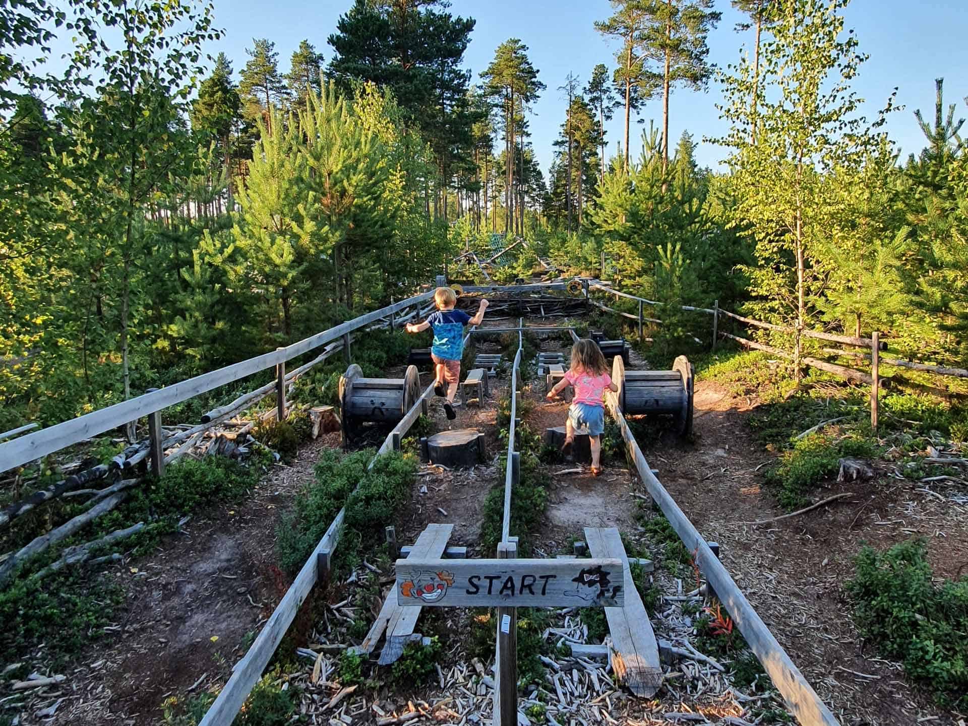 Orsa Gronklitt, trollen en clownpad Dalarna Zweden