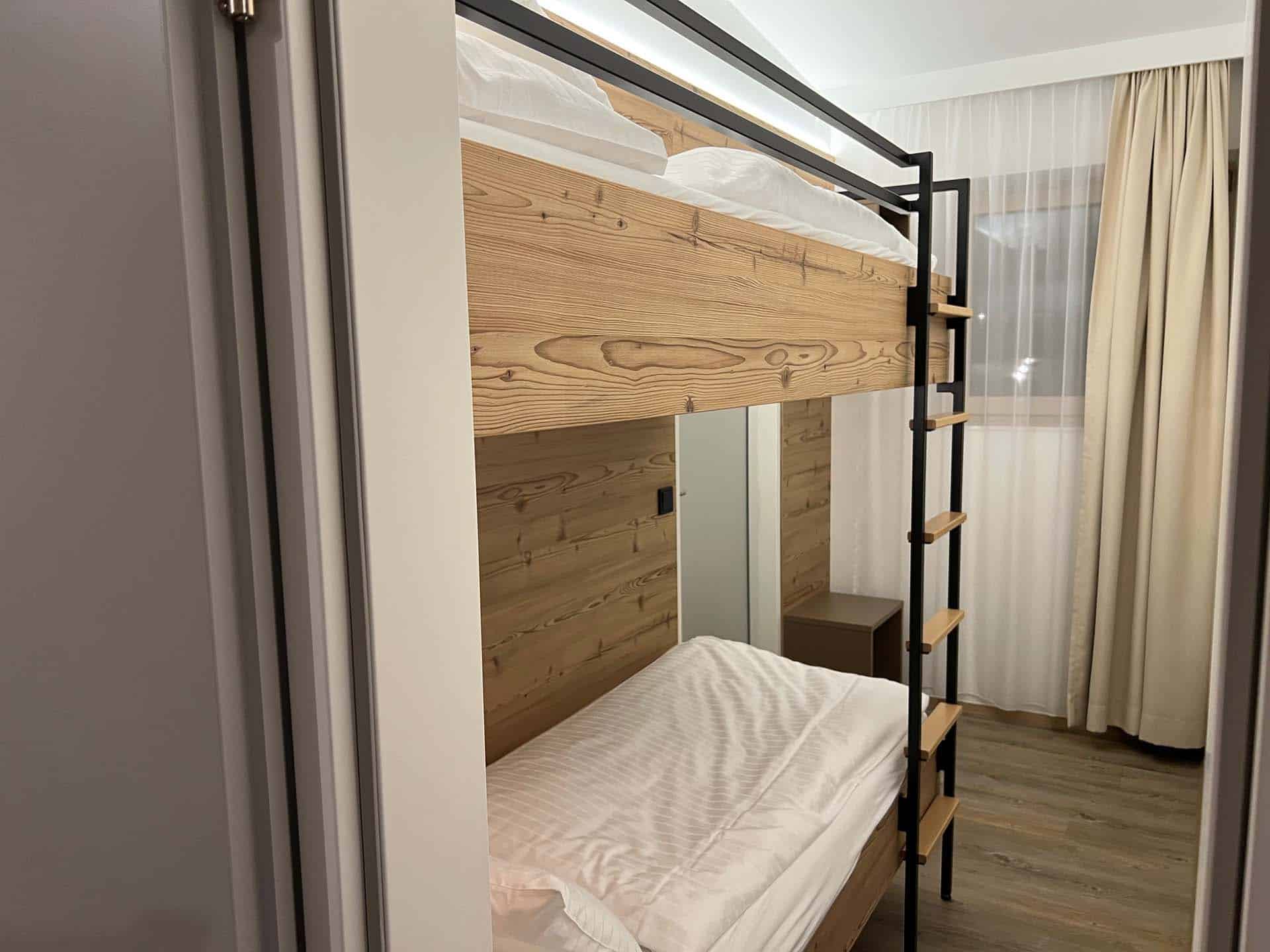 Hinterstoder Alprima hotel stapelbed kamer