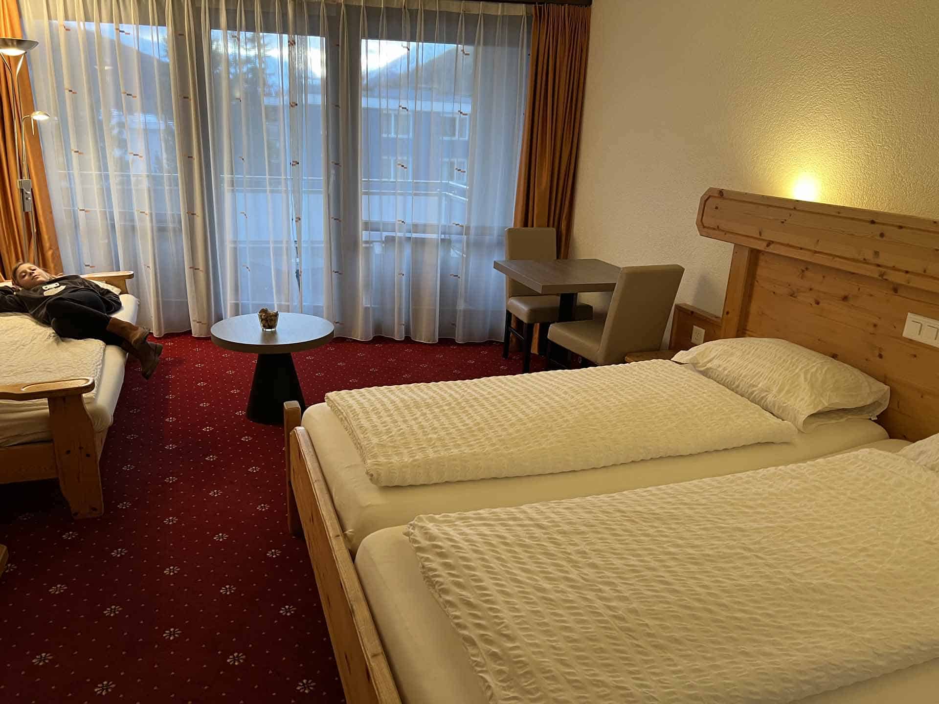 Davos hotelkamer