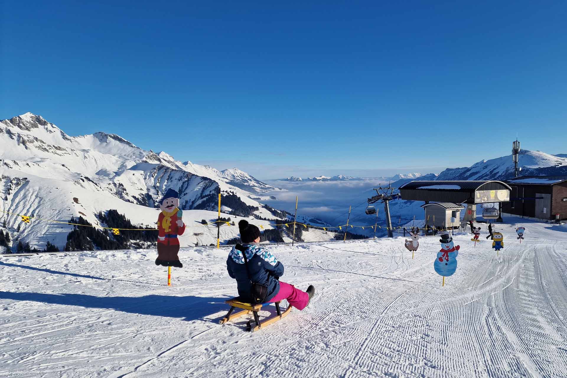 Adelboden tschentenalp skigebied