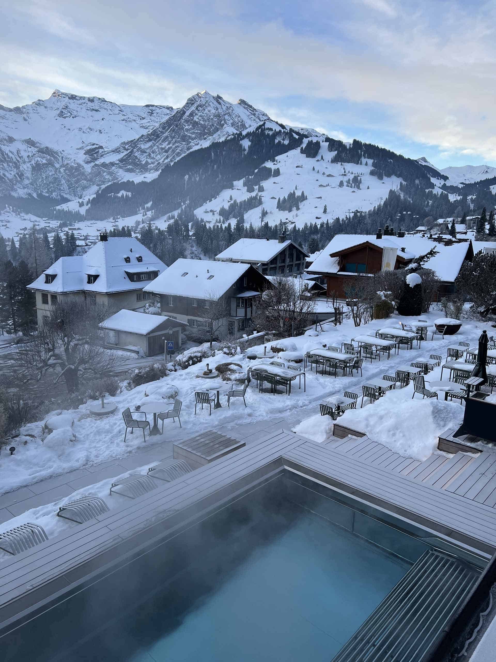 Adelboden hotel zwembad