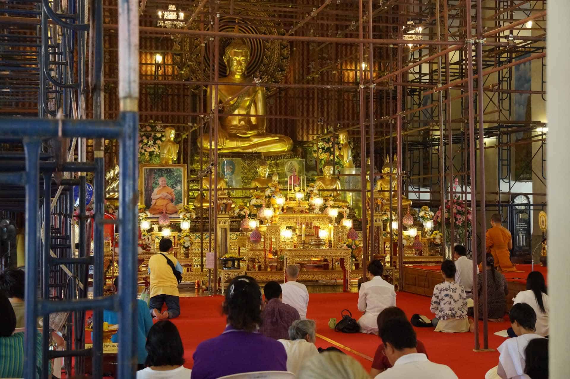 Bangkok Wat Chana Kahoa San Road Tempel