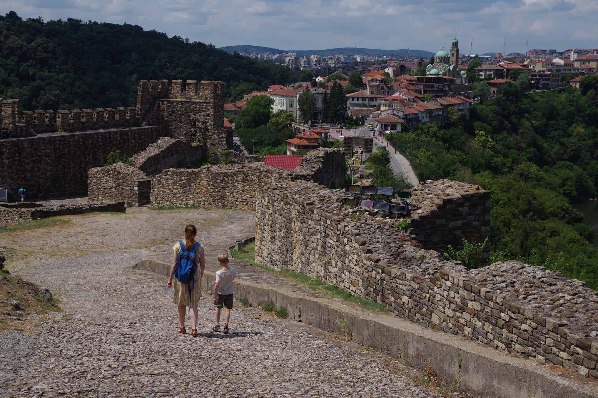 Veliko Tarnovo fort Tsarevets