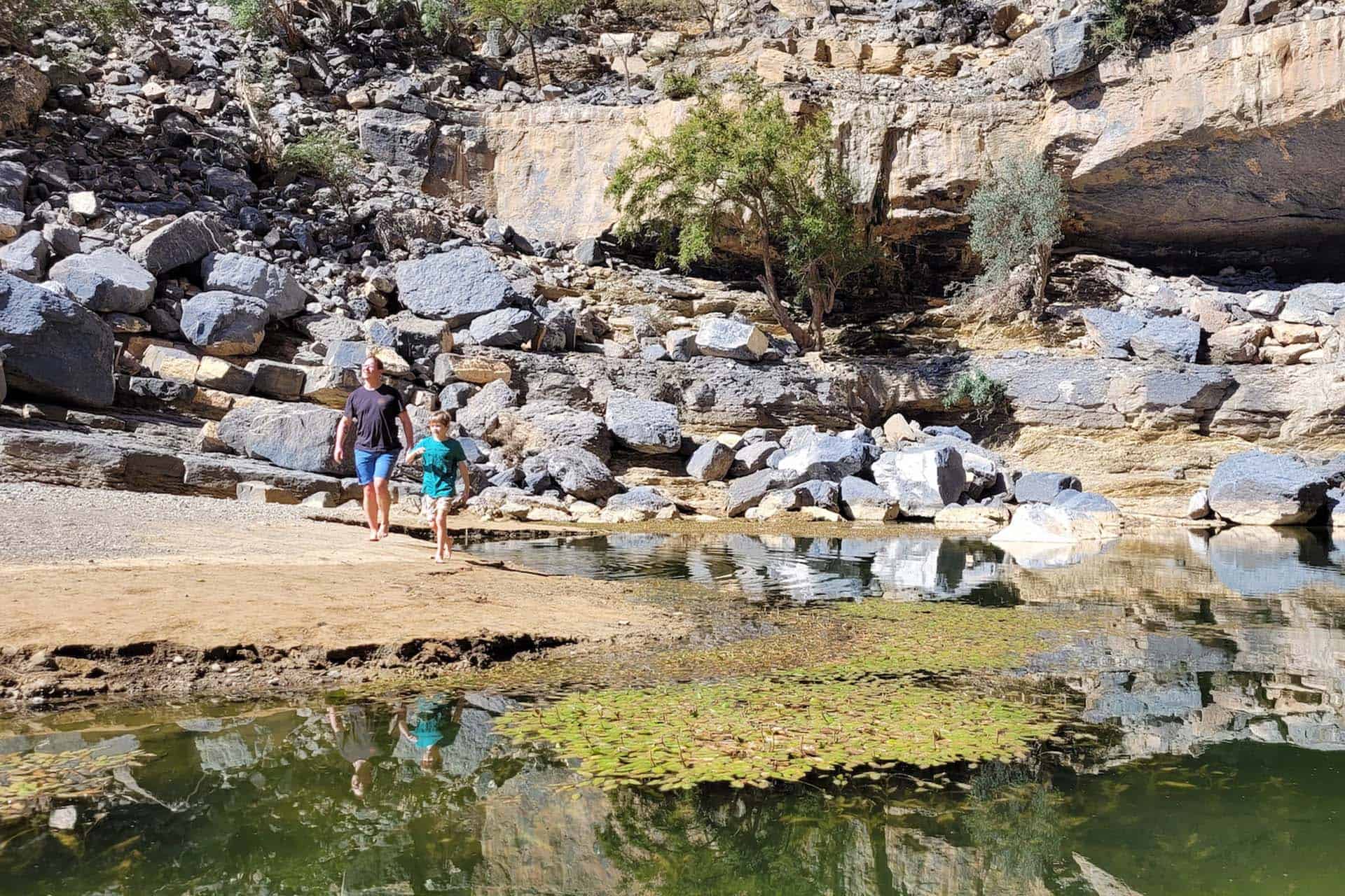 Jebel Shams Oman balcony walk meertje