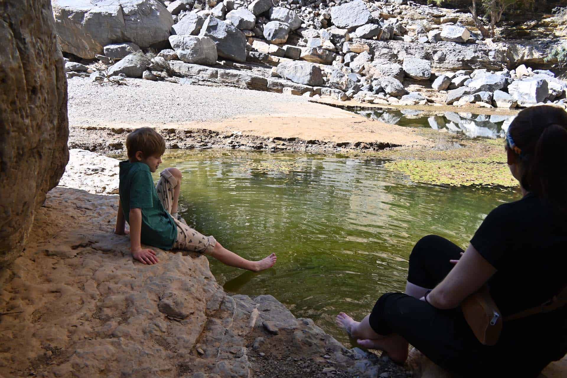 Jebel Shams Oman balcony walk meertje