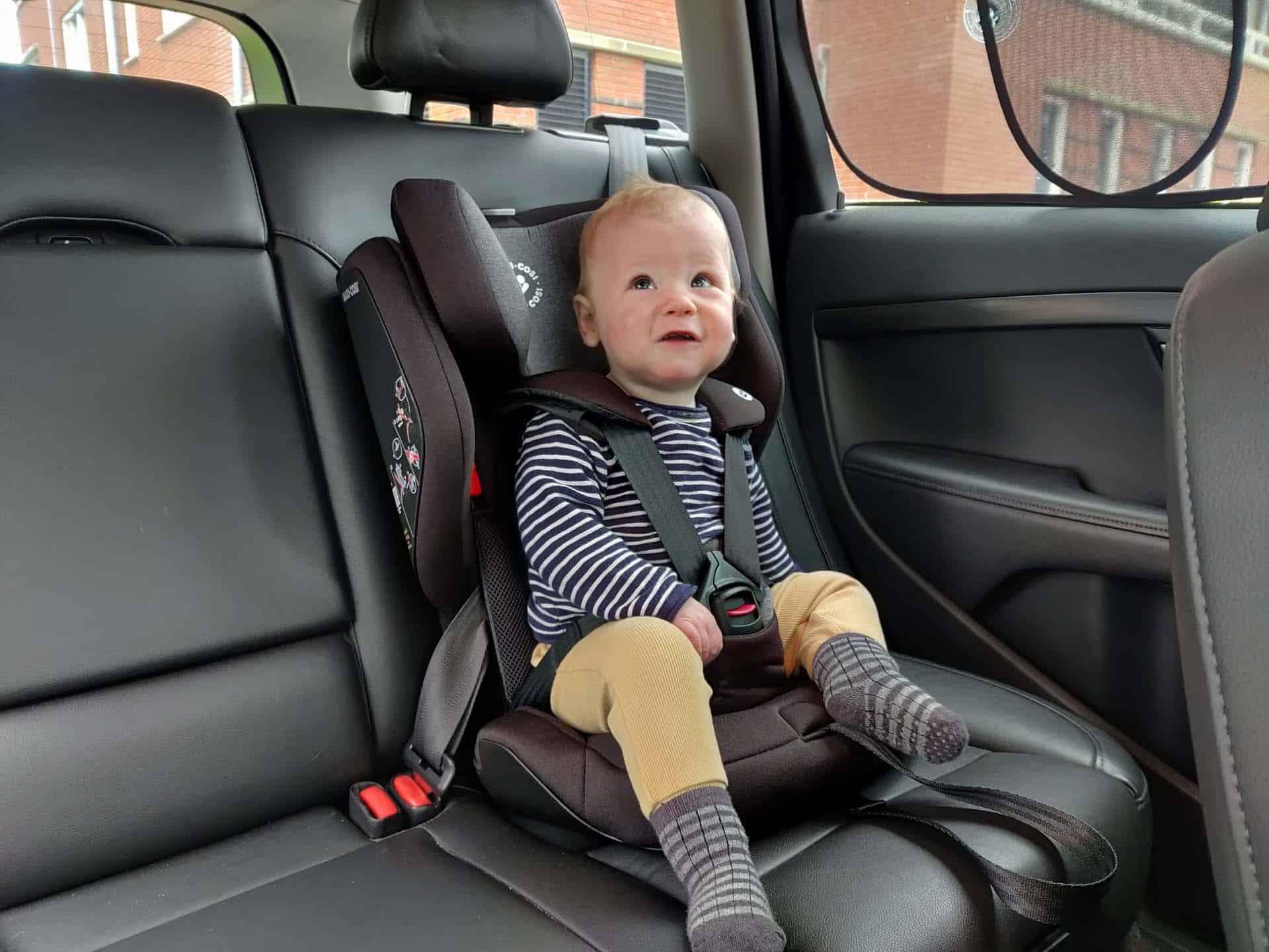 Maxi Cosi Nomad in de auto