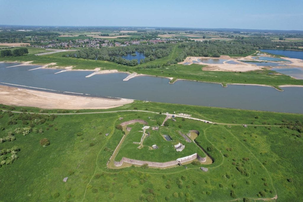 Fort Pannerden drone foto