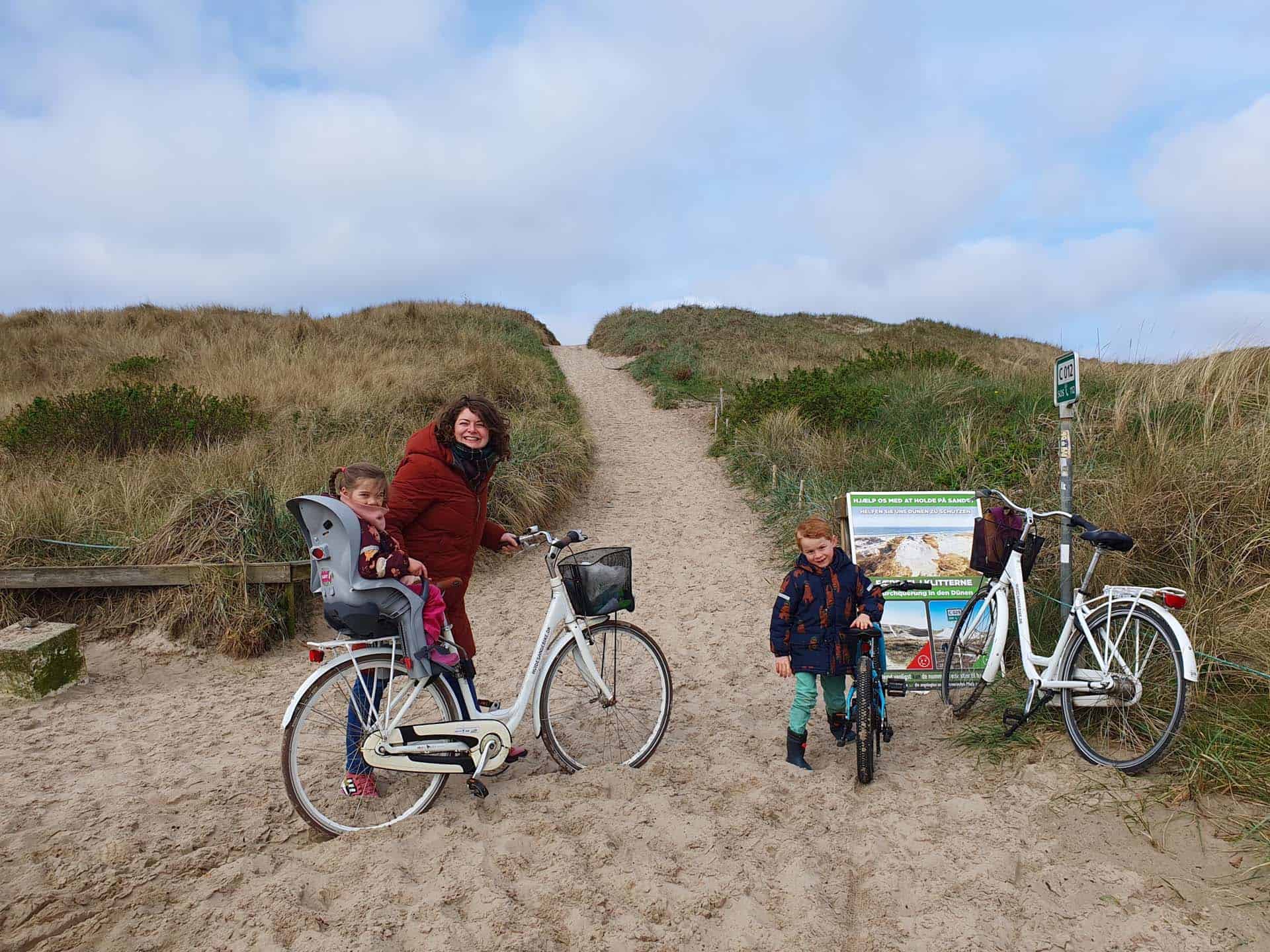 west jutland fietsen duinen