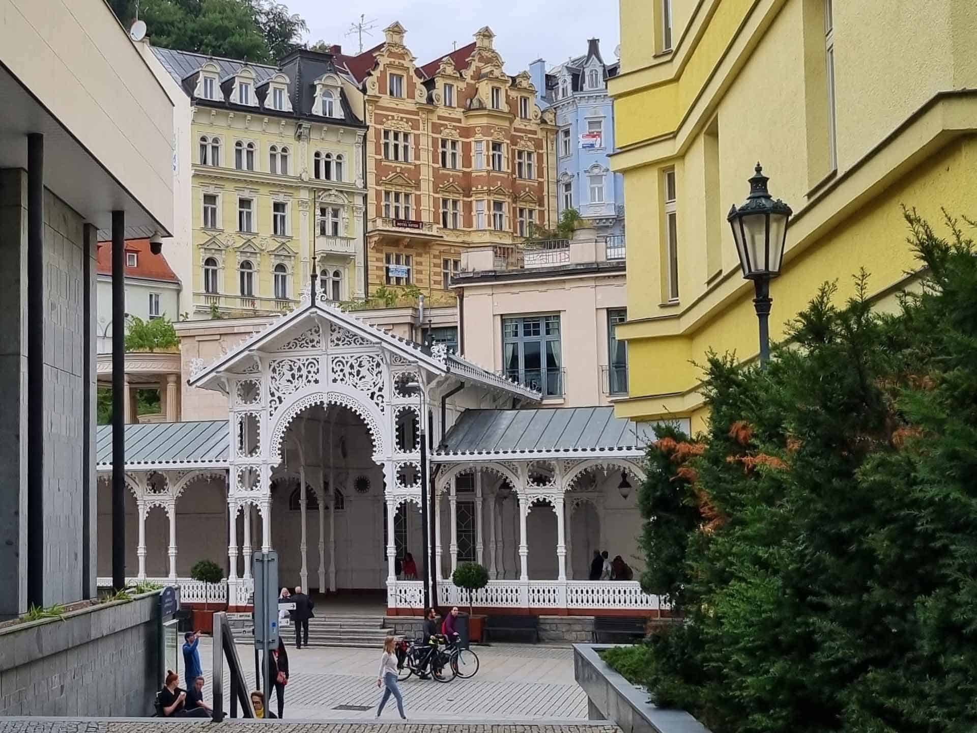 Karlovy Vary met kinderen