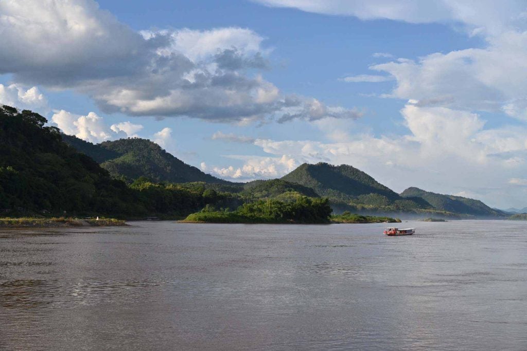 Sunset Cruise over de Mekong rivier