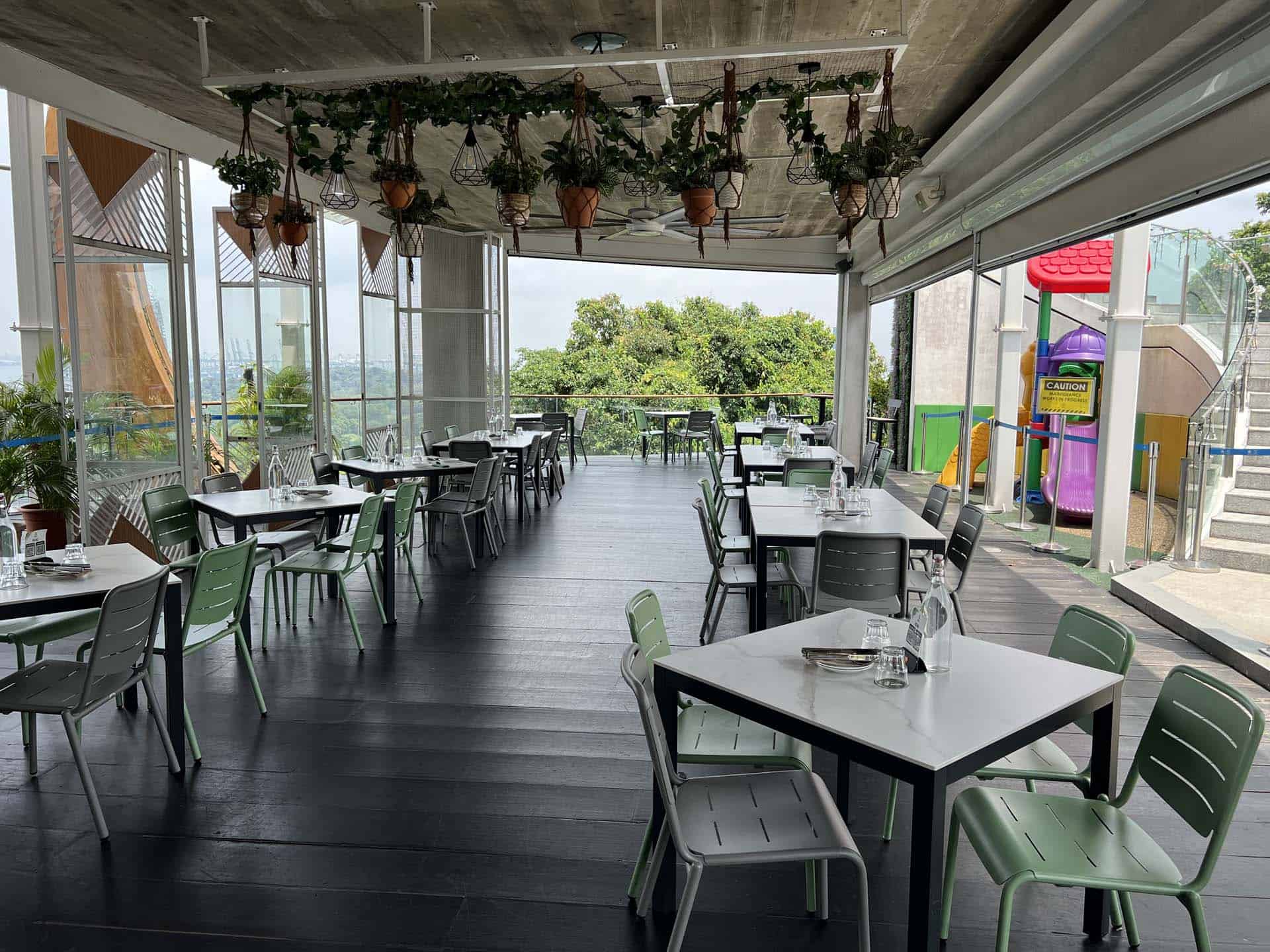 Sentosa Cafe Sentosa Singapore, de vakantiebestemming van Singapore - Gezin op Reis
