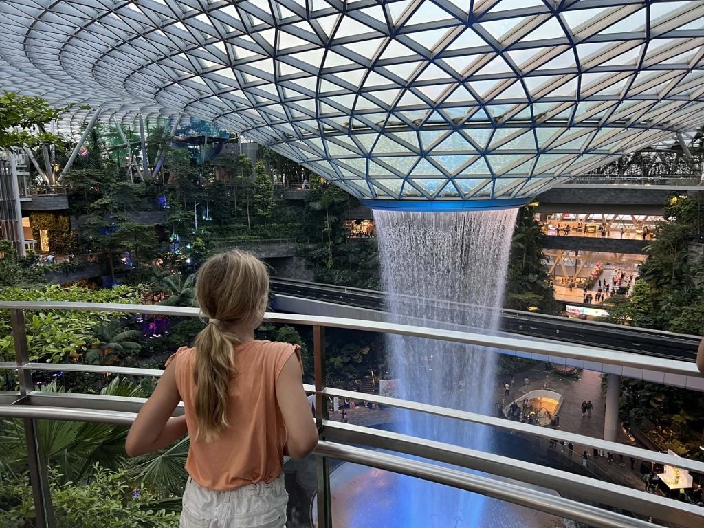 Singapore waterval indoor