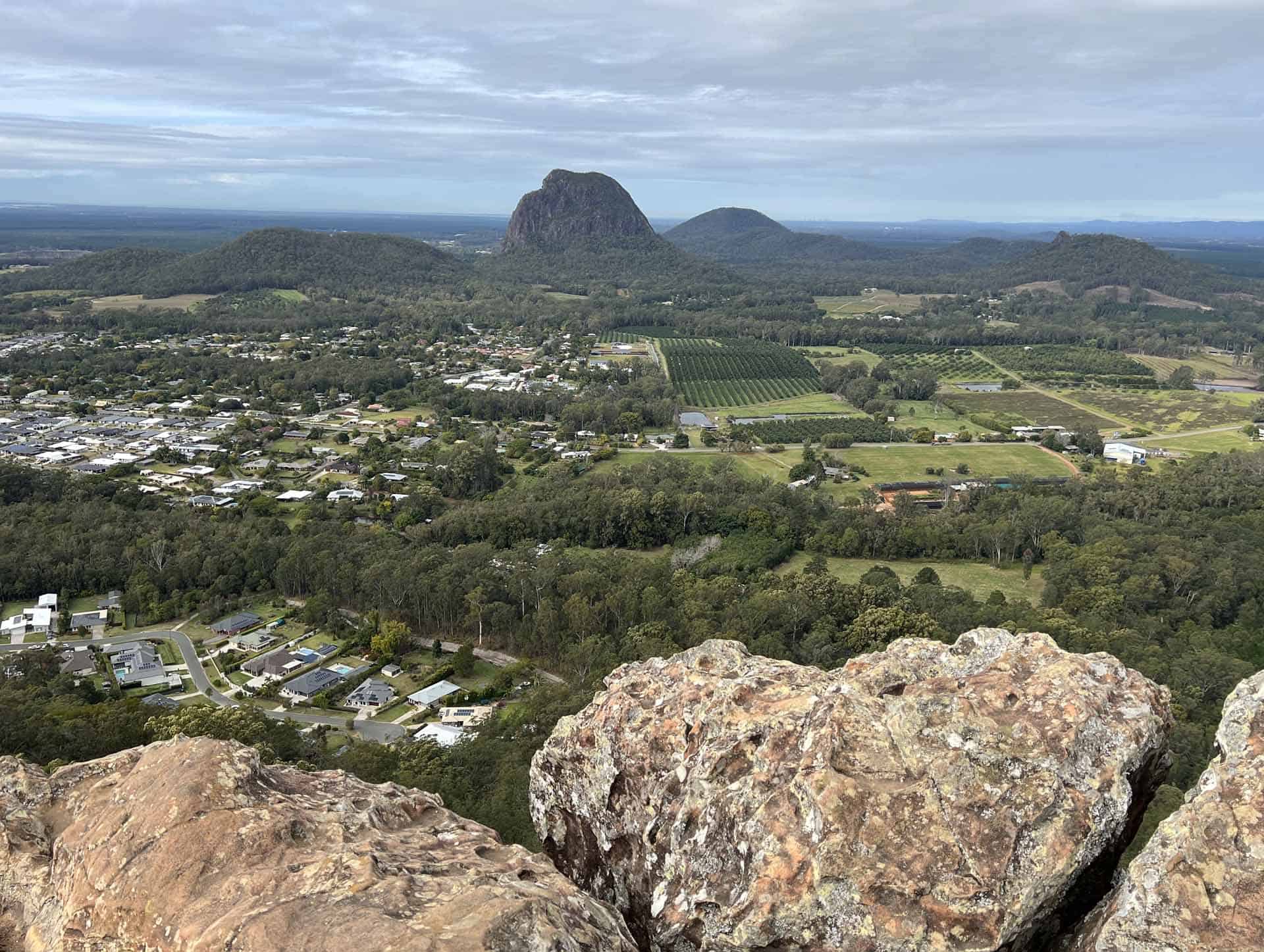 Sunshine coast glasshouse mountains