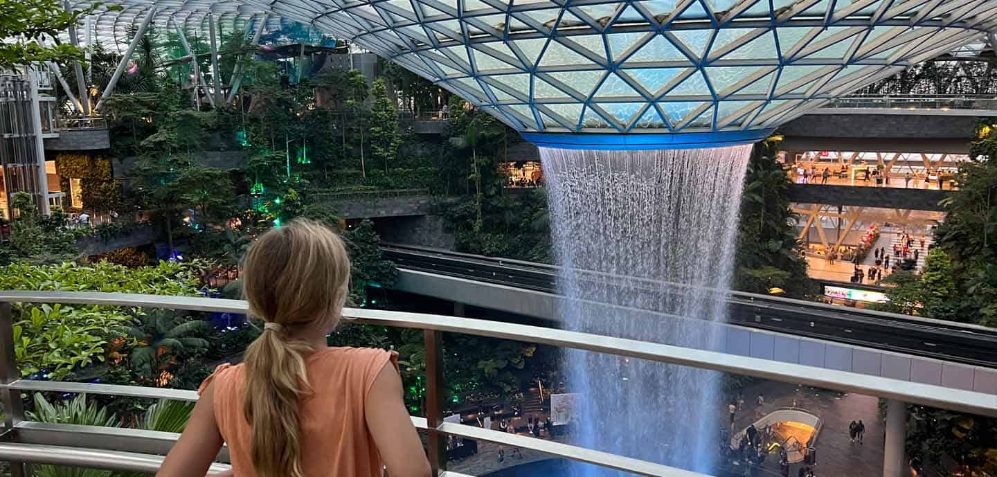 Jewel Singapore Changi Airport, een vliegveld was nog nooit zo leuk!