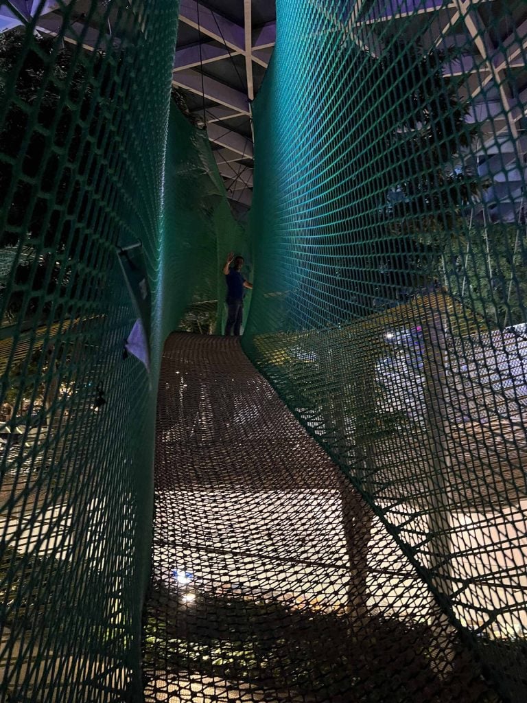 Jewel Singapore Changi Airport bounce net