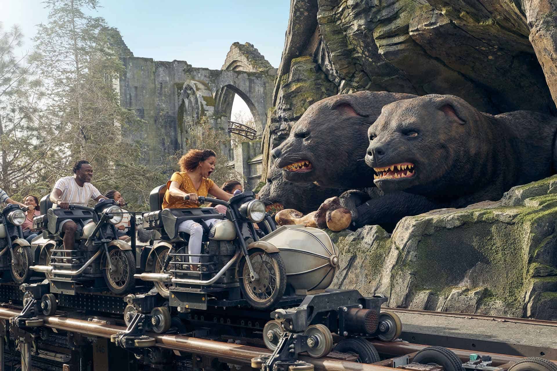 Universal Orlando Hagrid Motorbike