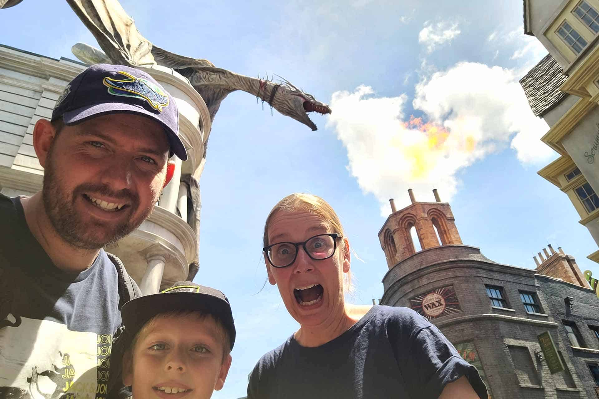 Universal Orlando Escape from Gringotts