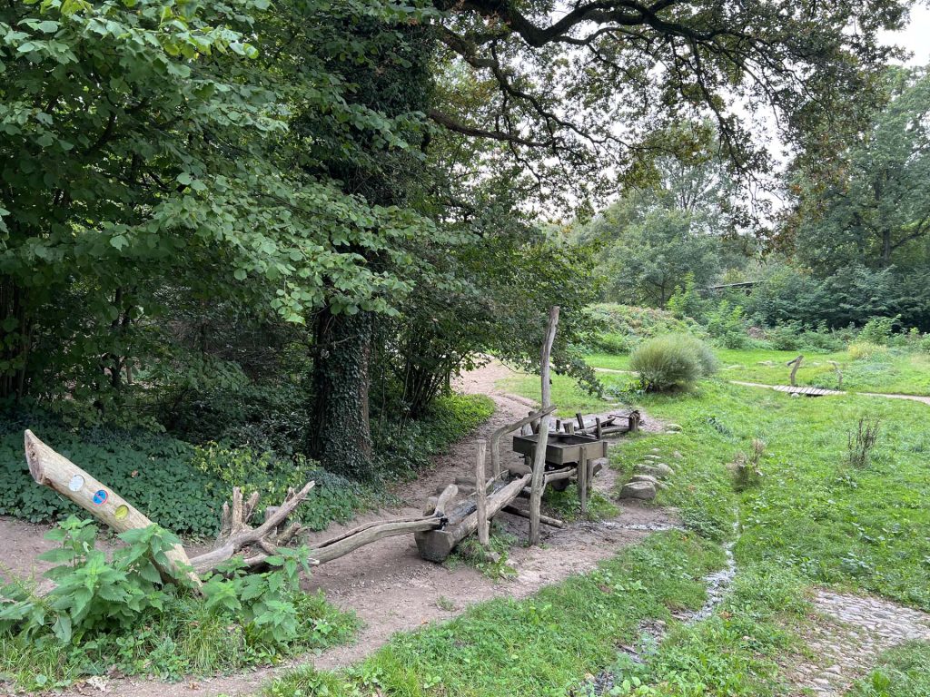 Speelnatuur van Oerrr in het Bergherbos