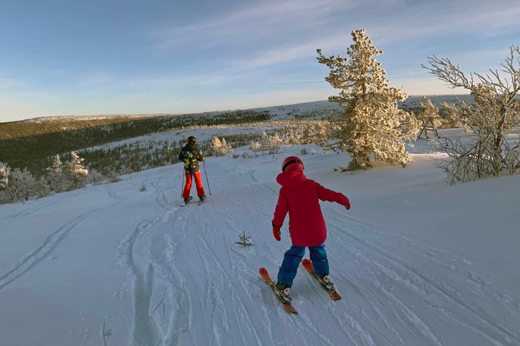 Kindvriendelijke skigebieden in Zweden