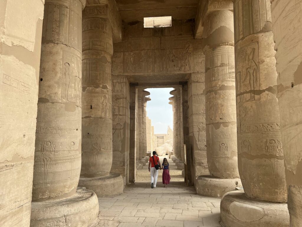 Luxor met kinderen