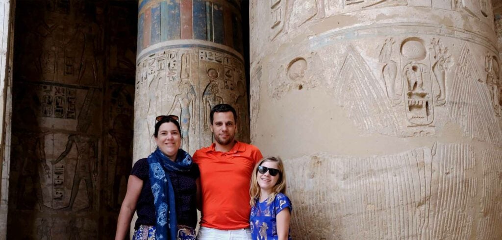 Luxor met kinderen