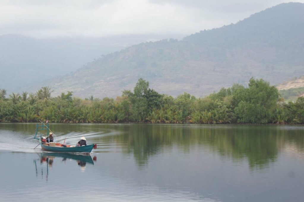 Kampot rivier