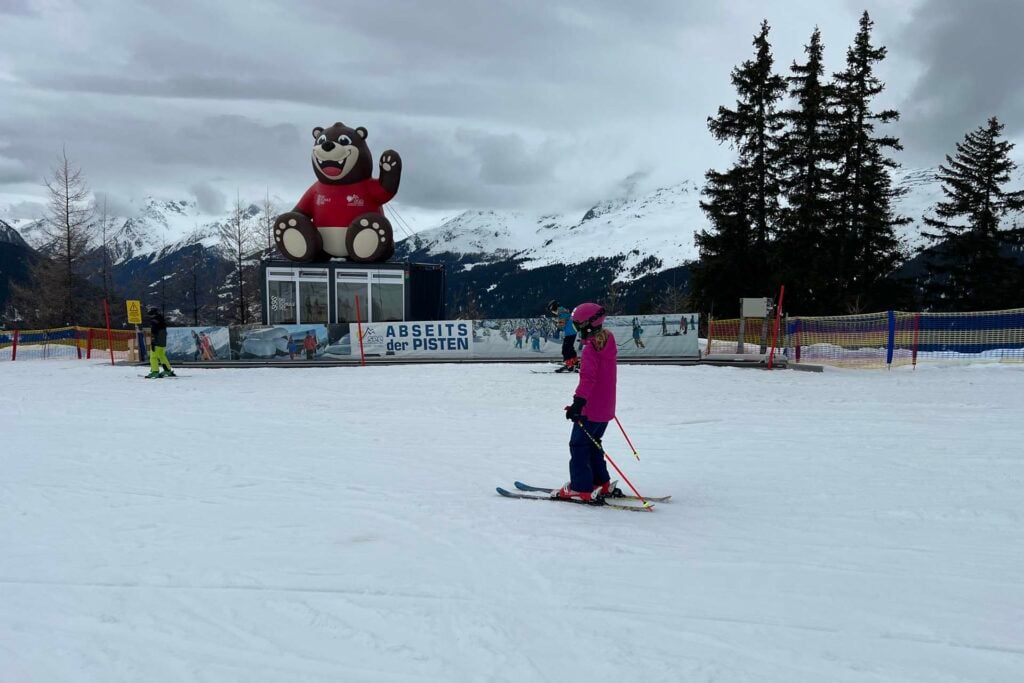 Skigebied See met kinderen