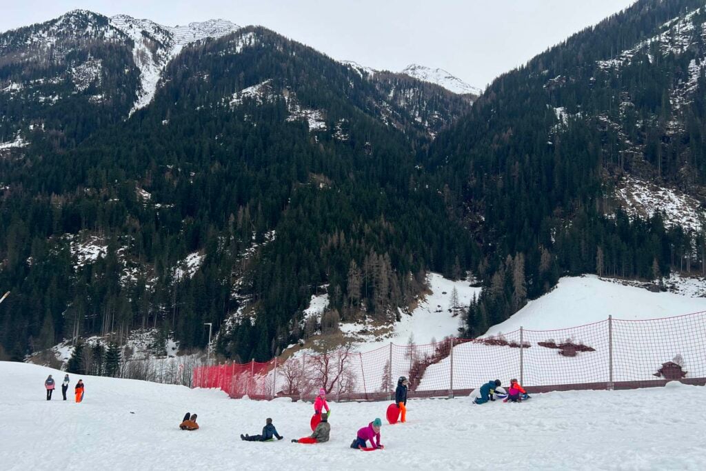 Skigebied Kappl met kinderen 