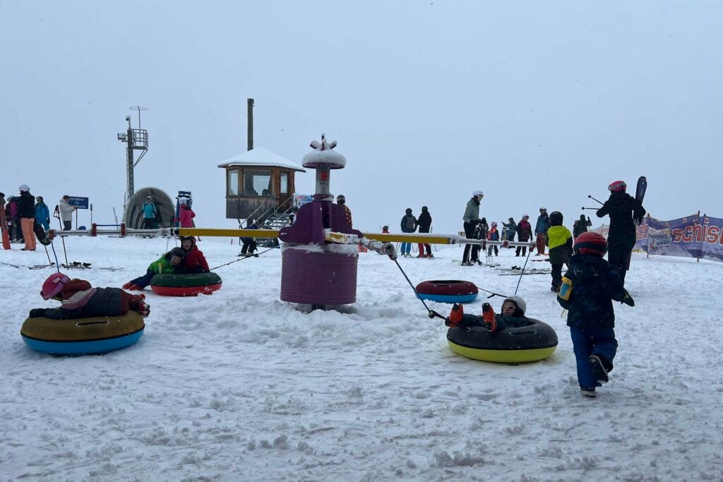 Skigebied Kappl met kinderen 