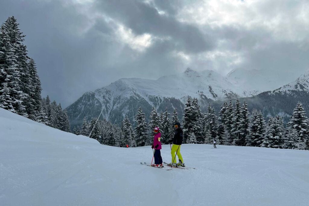 Skigebied Kappl met kinderen 