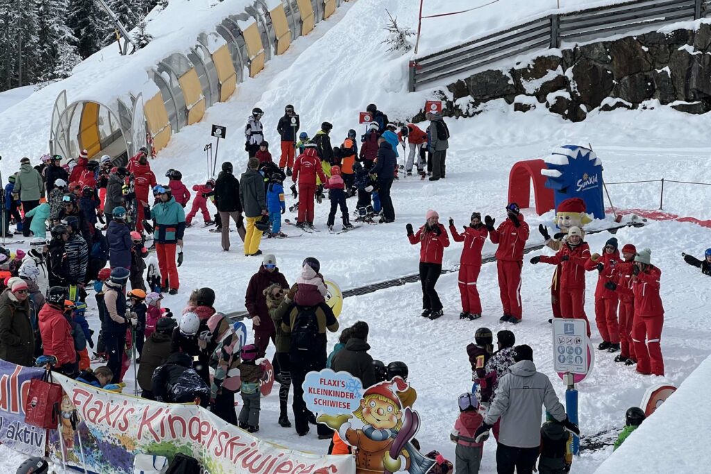 Skigebied Kappl met kinderen