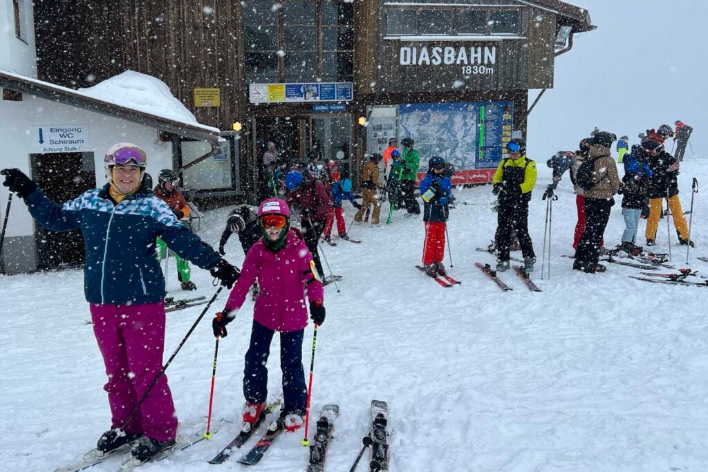 Skigebied Kappl met kinderen 