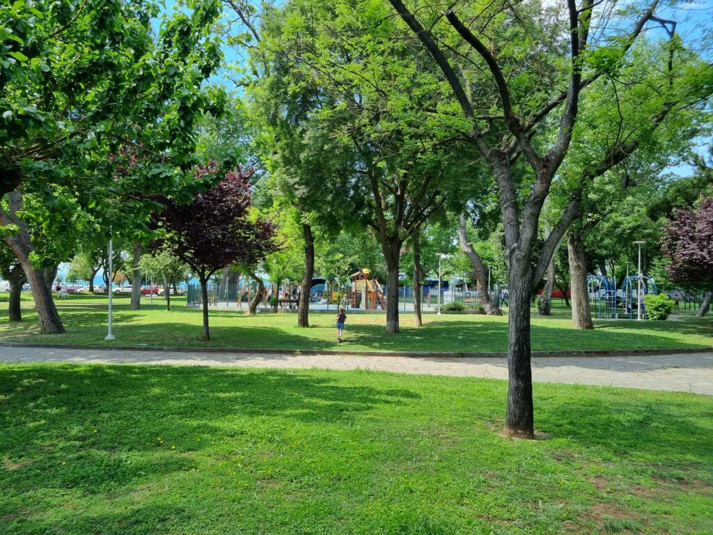 Park met speeltuin Thessaloniki