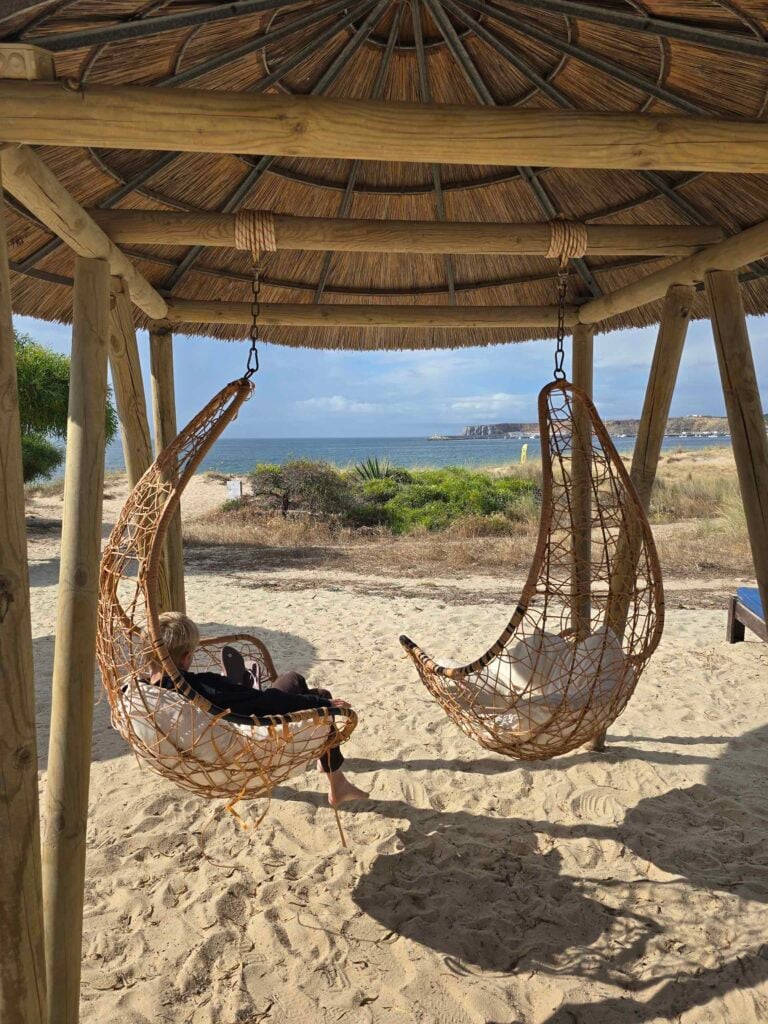 Sagres met kinderen