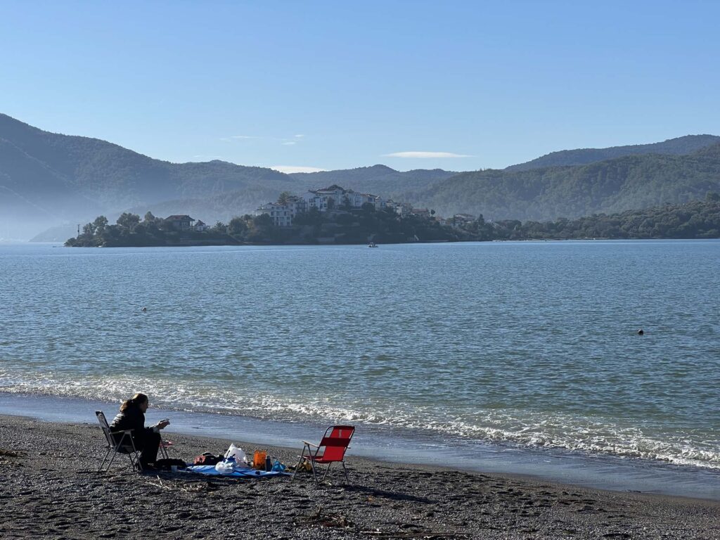 Het strand van Fethiye 