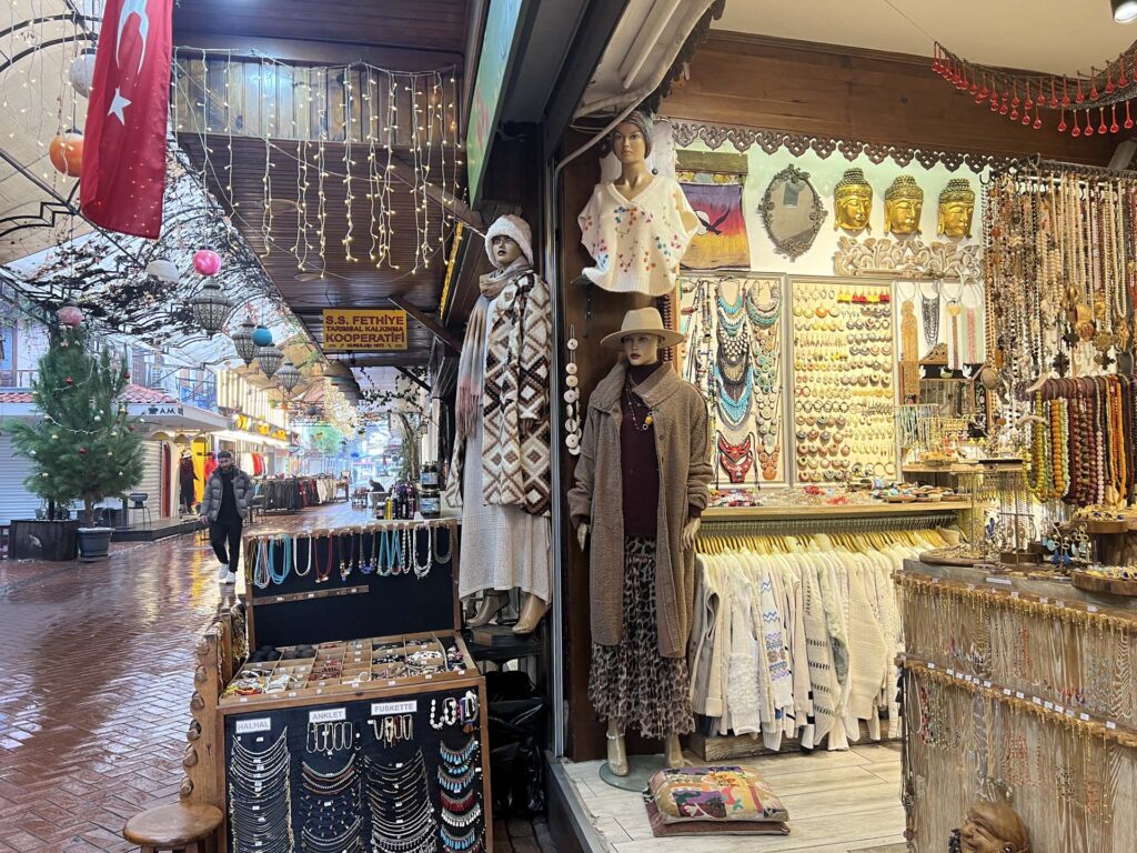 Winkelen in de oude stad van Fethiye