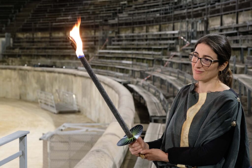 Nimes met kinderen amfitheater