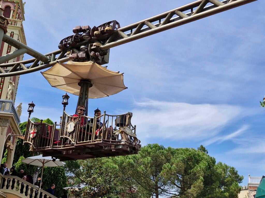 Europapark met tiener