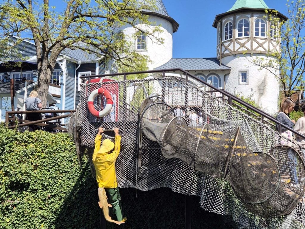 Europapark met tiener