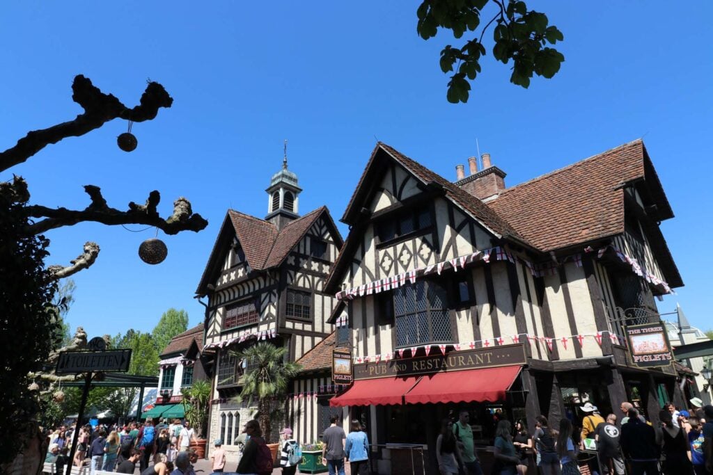 Europapark met tiener