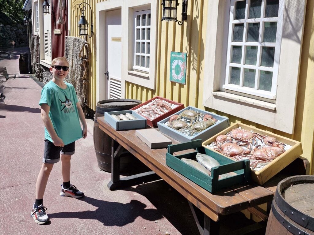 Europapark met tiener