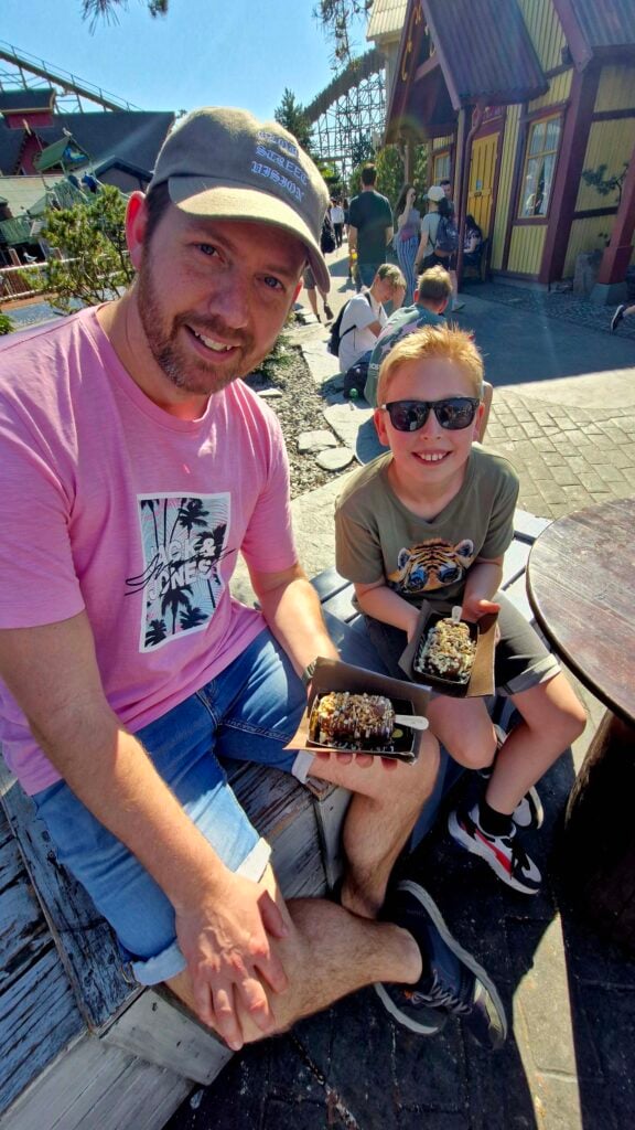 Europapark met tiener