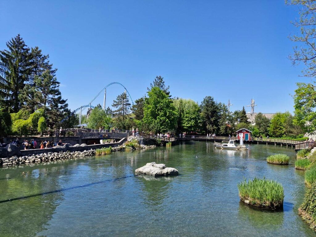 Europapark met tiener