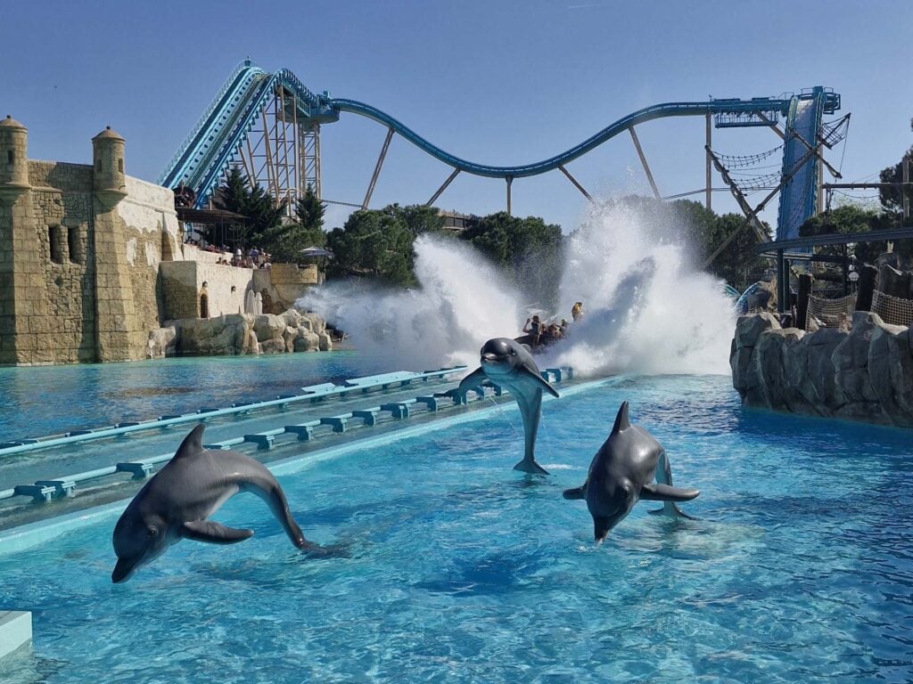 Europapark met tiener