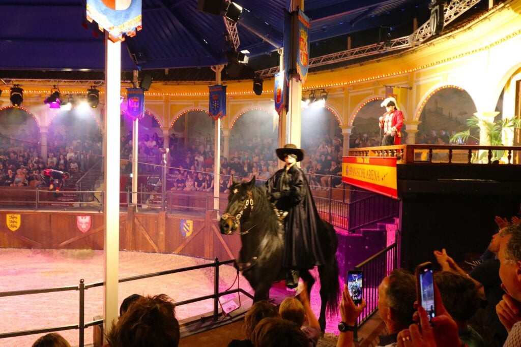 Europapark met tiener