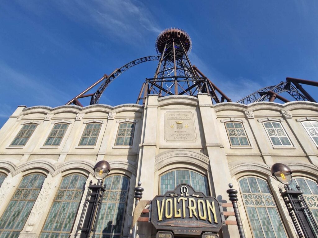 Europapark met tiener