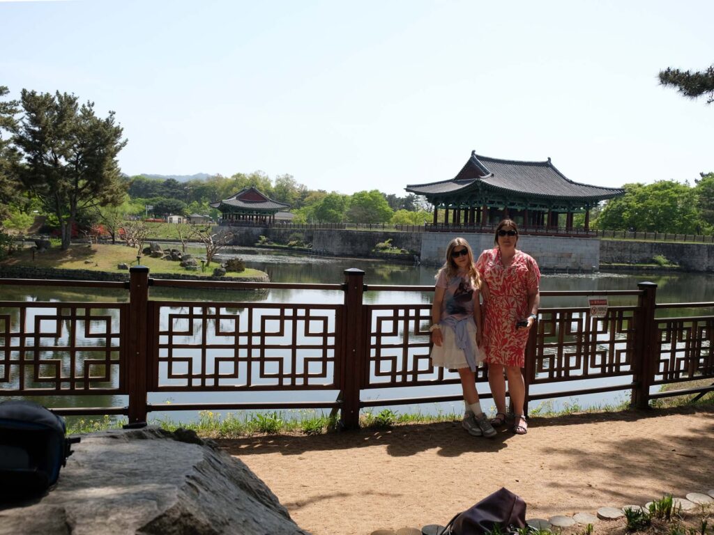 Donggung Palace en Wolji Pond
