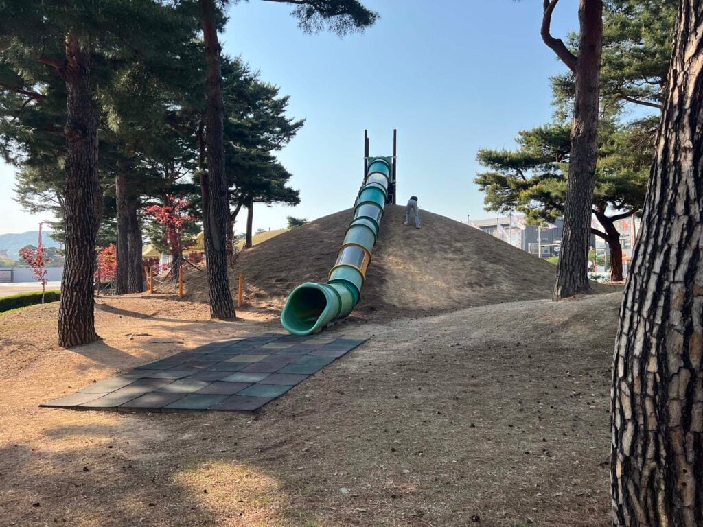Gyeongju  met kinderen 