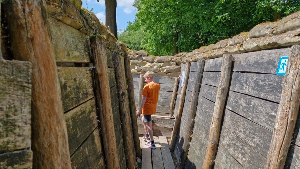Passchendaele Museum met kinderen